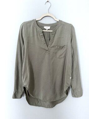 Lou & Grey LOFT Shirt (Green) XS